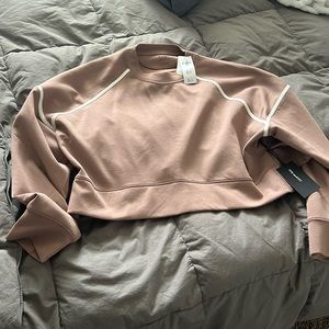 Abercrombie YPB crop sweatshirt